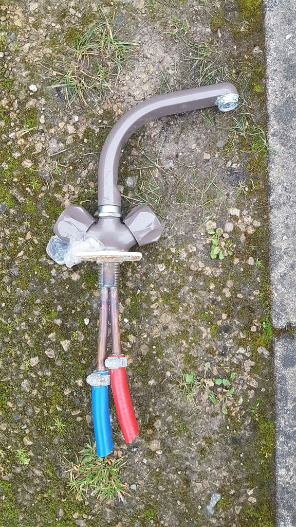 WHALE and other - various used mixer taps for camper caravan motorhome boat.