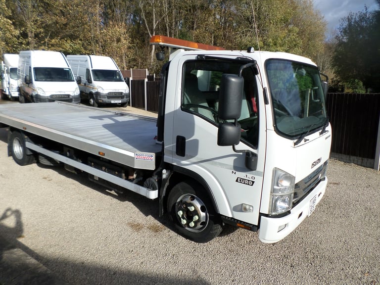 2018 ISUZU N75 190 TILT AND SLIDE RECOVERY TRUCK, ROGER DYSON BODY, REMOTE WINCH