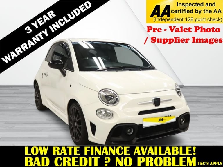 2022 Abarth 595 1.4 T-Jet F595 Pista Hatchback 3dr Petrol Manual Euro 6 (165 bhp) F/S/H! 1  Hatch...