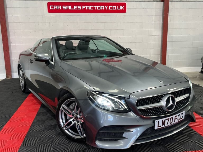 2020 Mercedes-Benz E-Class 2.0 E220d AMG Line Cabriolet 2dr Diesel G-Tronic+ Euro 6 (s/s) (194 ps...