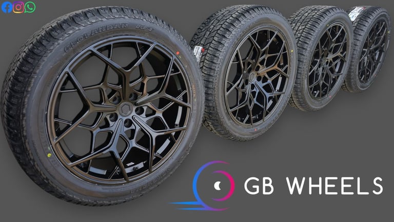 Genuine Urban UC5 Defender L663 22" Alloy Wheels Land Rover UC-5 Yokohama