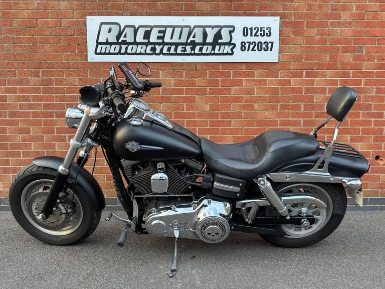 HARLEY-DAVIDSON FXDF FAT BOB 2008 08 REG 16,563 MILES BLACK USED MOTORCYCLE