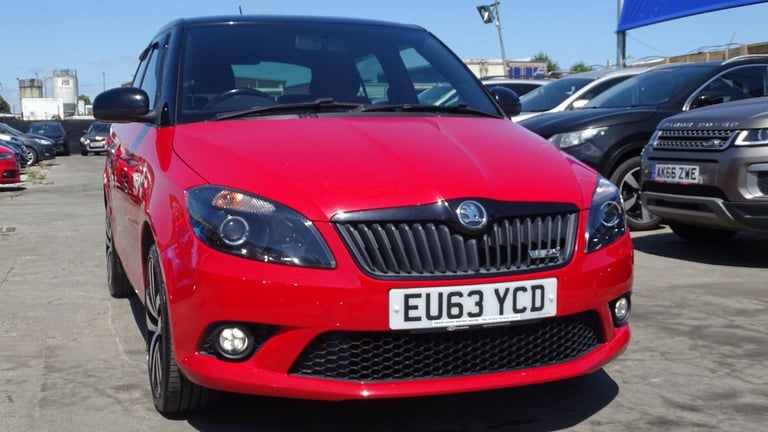 image for SKODA FABIA 1.4 TSI vRS S2000 Red Auto Petrol 2013