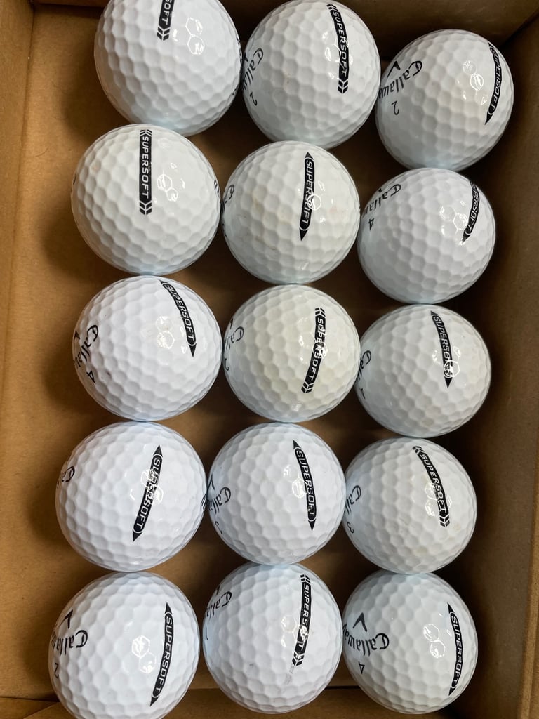Callaway Supersoft Golf Balls - 15 Pack