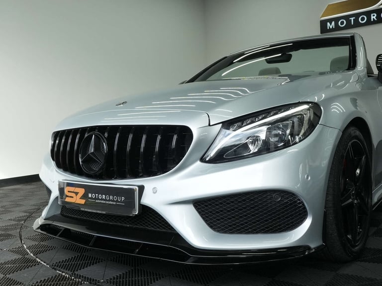 2018 Mercedes-Benz C Class 2.1 C 250 AMG Line Premium+ D Auto 2dr Convertible Diesel Automatic