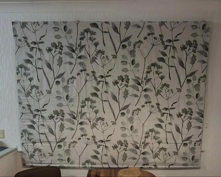 image for Next Isla Green Roman Blinds W180 x D140 cm