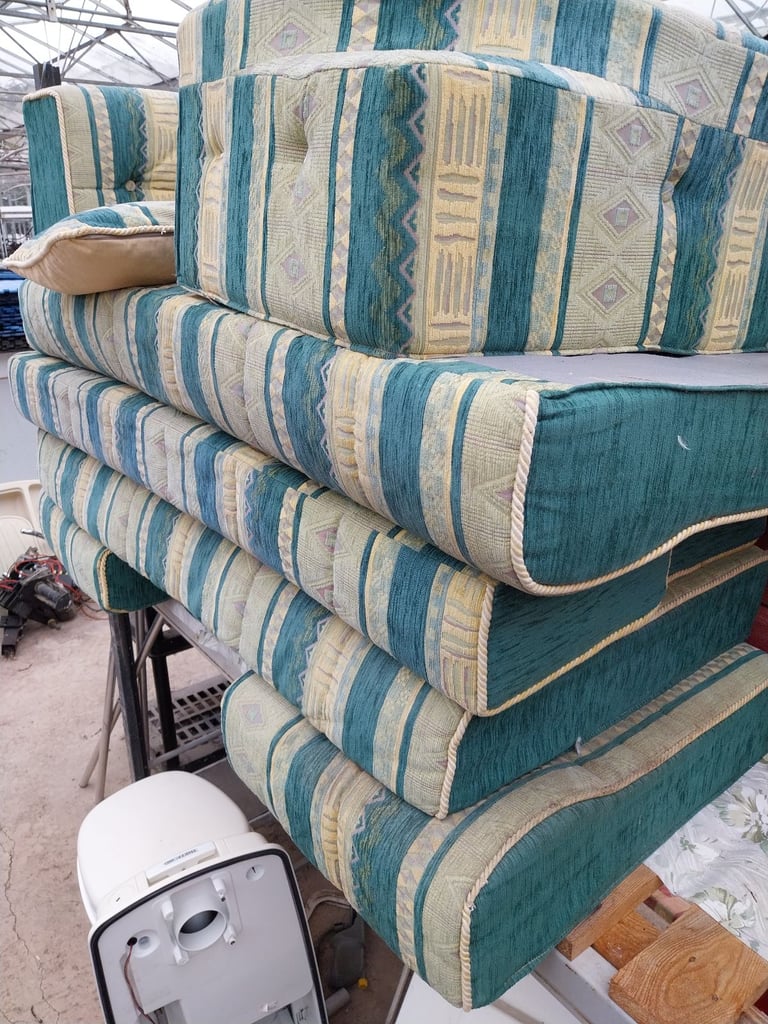 Caravan front seat cushions 