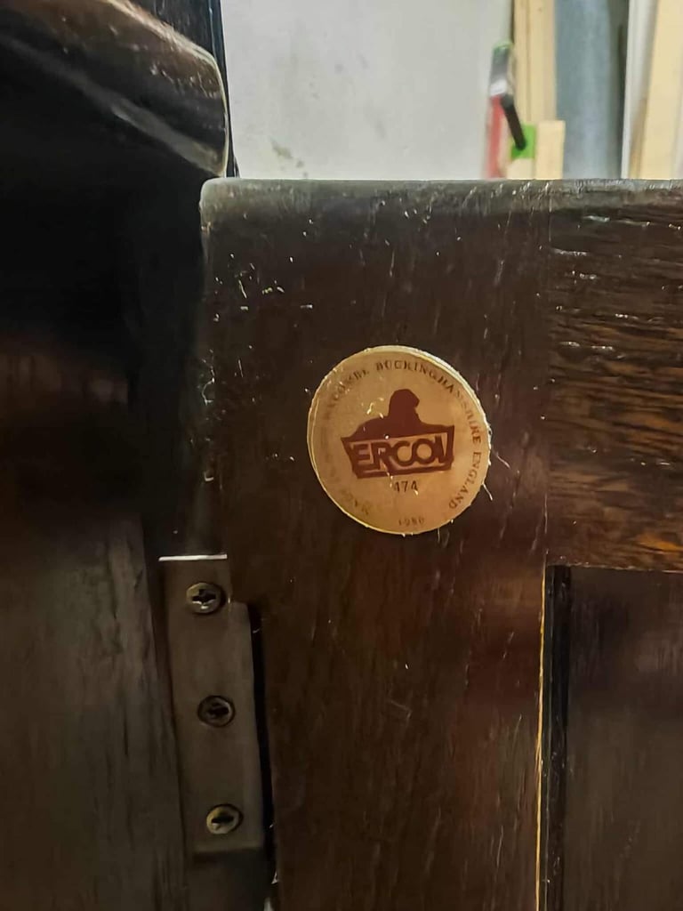 ERCOL corner cabinet 