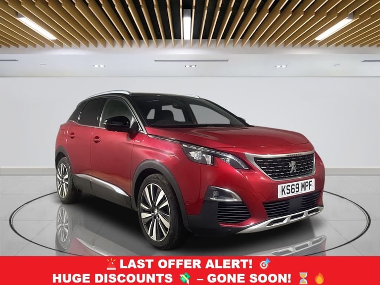image for 2019 Peugeot 3008 1.2 PureTech GT Line Premium SUV 5dr Petrol Manual Euro 6 (s/s) (130 ps) HATCHB...