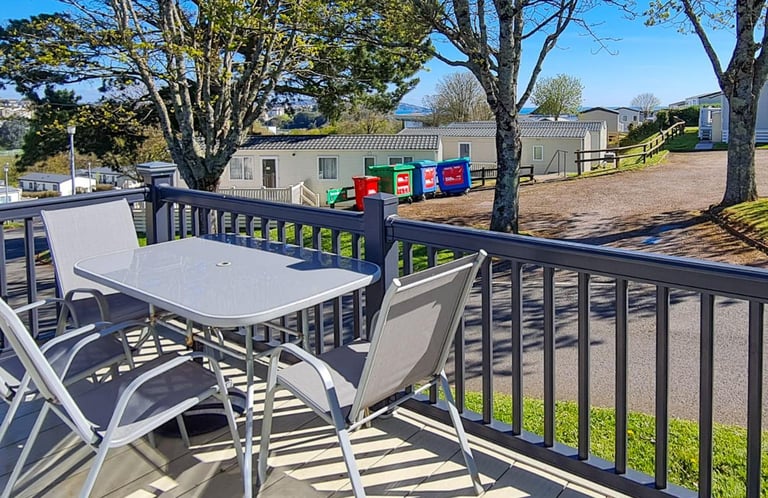Sunseeker Supreme 2022 static caravan at Hoburne Devon Bay, Paignton