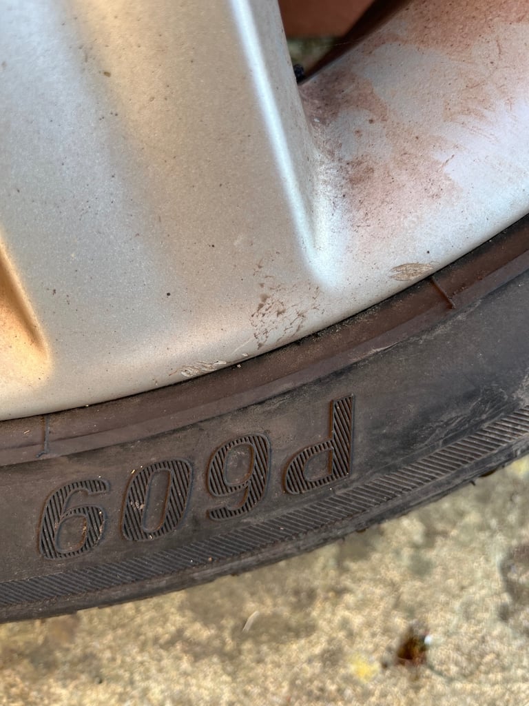 Honda 5 spoke alloy wheel