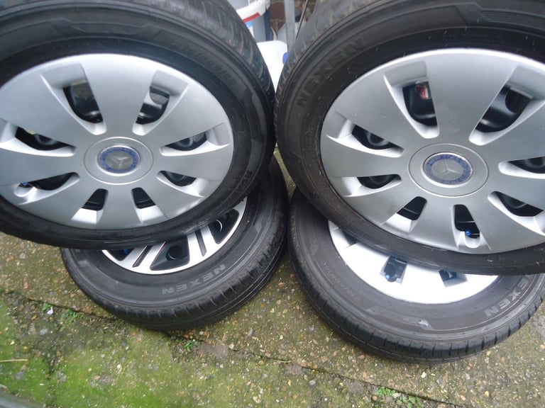 4 x 16 STEEL Wheels and NEXEN Tyres Will Fit Mercedes VITO/VIANO