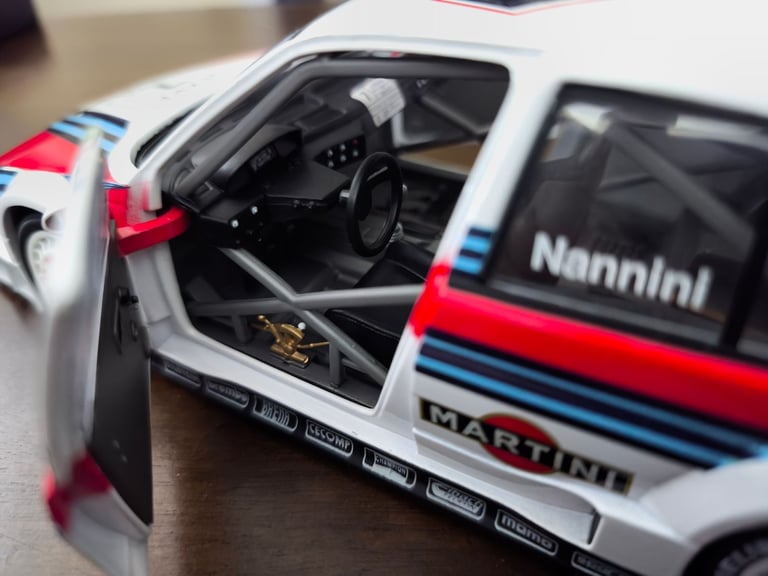 UT 1/18 Scale Alfa Romeo 155 V6 Ti #7 Nannini Martini diecast model car