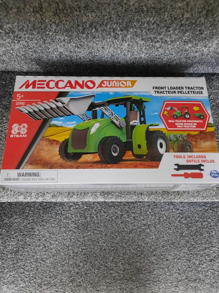 Meccano Junior Front Loader Tractor