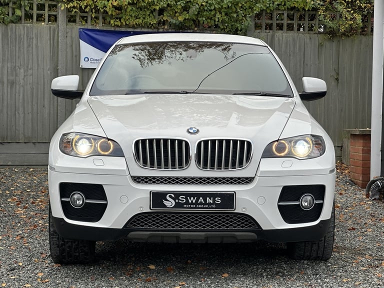 2011 BMW X6 3.0 xDrive40d Diesel Auto 4 Door Coupe White