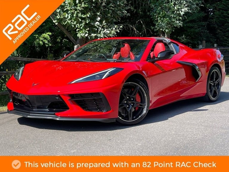 image for 2022 Chevrolet Corvette Stingray 6.2 V8 3LT DCT Euro 6 2dr Coupe Petrol Automatic
