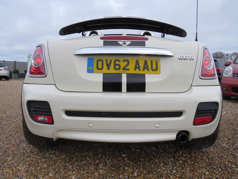 2012 MINI Roadster 1.6 COOPER 2 DOOR CONVERTIBLE Petrol Manual