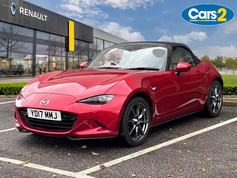 2017 Mazda MX-5 2.0 Sport Nav 2dr CONVERTIBLE PETROL Manual