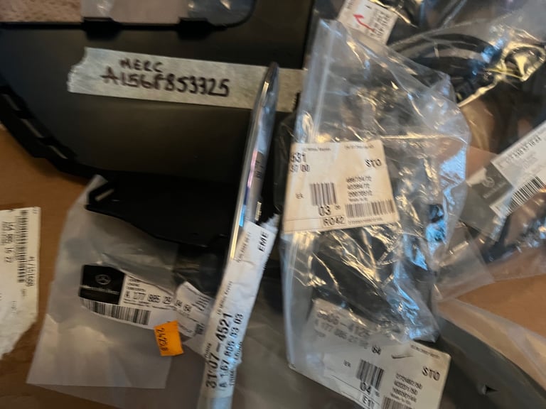Job lot of Genuine Mercedes New parts