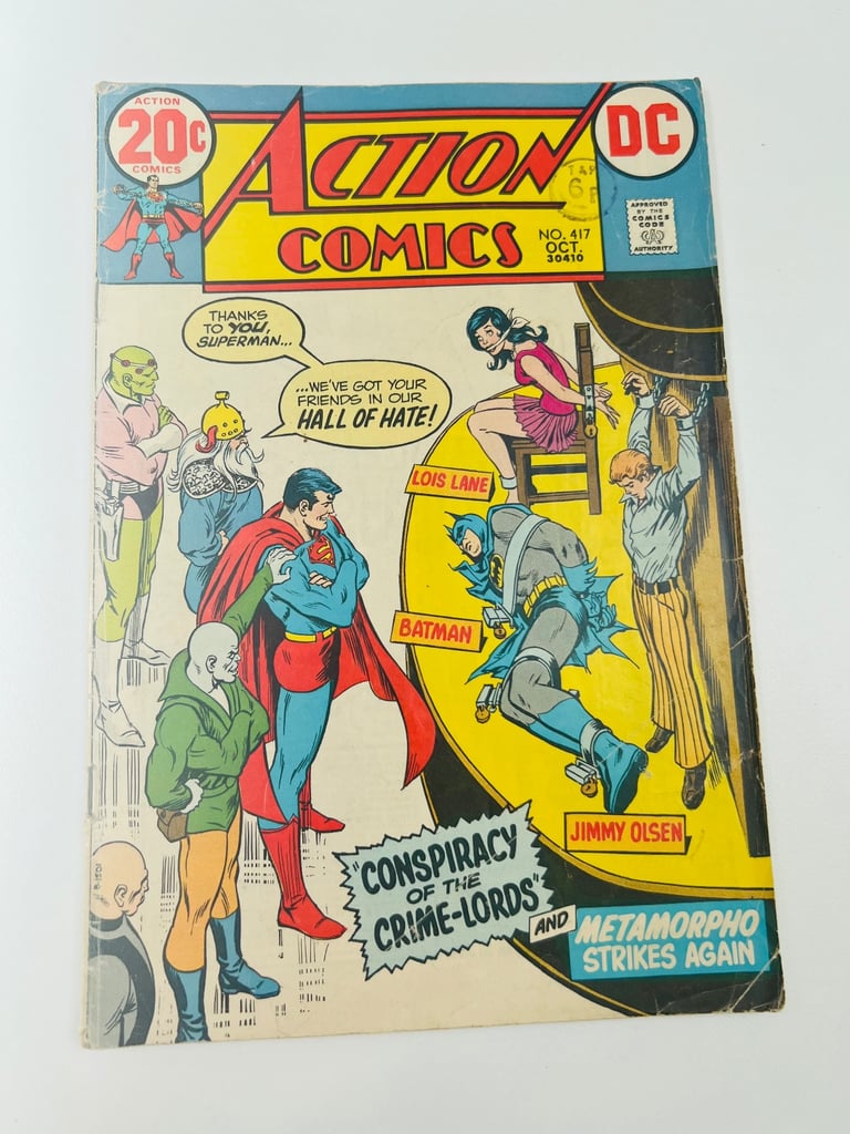 image for DC - Action Comics Issue 417 Bronze Age Comic (1972)