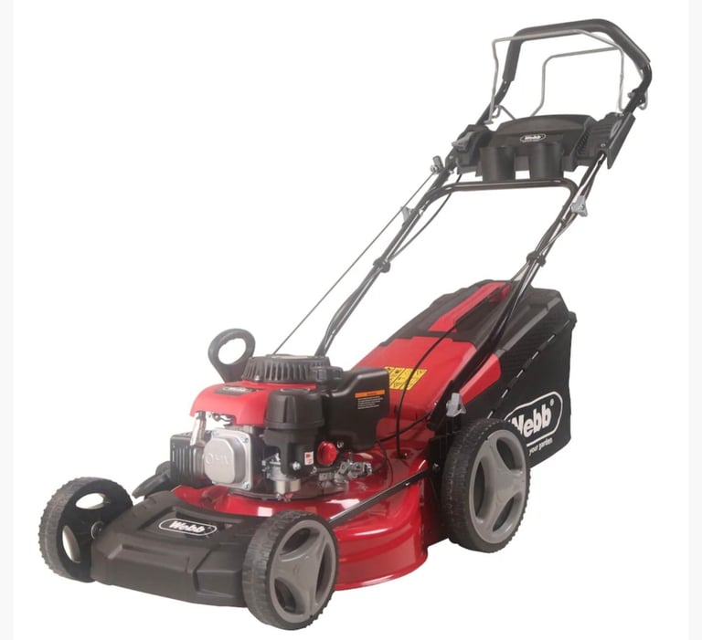 image for 18" Brand New in Box Webb Self Drive lawnmower mower
