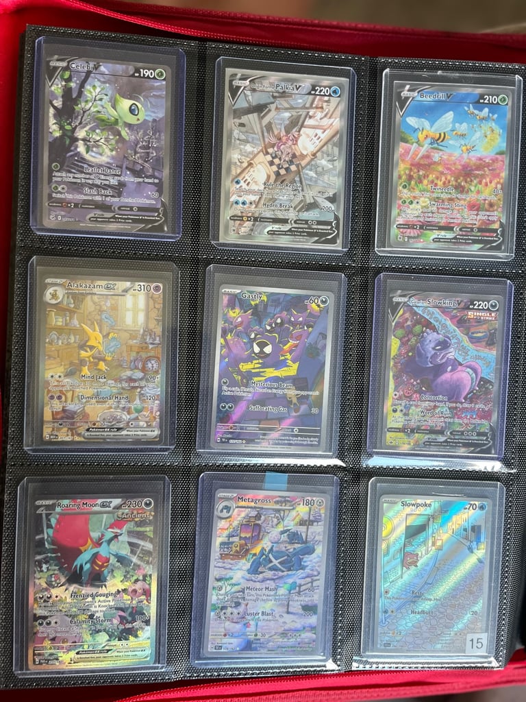 Pokemon TCG Cards Binder Collection - NM condition