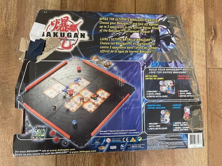 Bakugan Battle Brawler Arena Figures and Cards