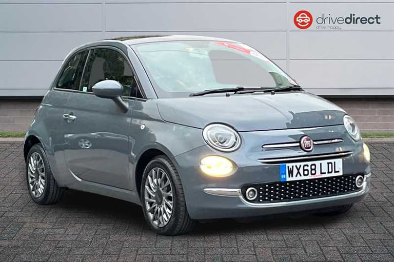 2018 Fiat 500 1.2 Lounge Hatchback 3dr Petrol Manual Euro 6 (s/s) (69 bhp) Hatchback Petrol Manual