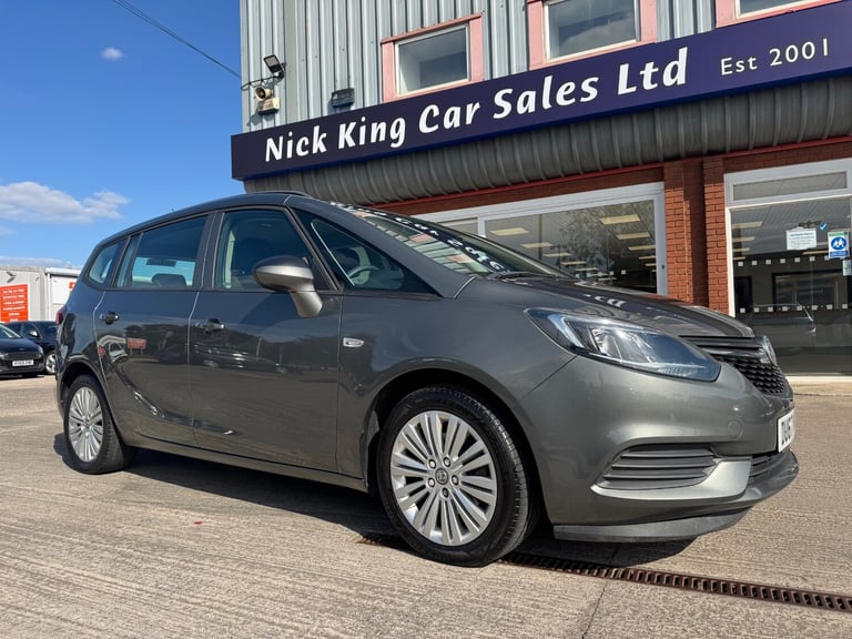 2017 Vauxhall Zafira 1.4T Design 5dr ++ 7 SEATS / DAB / BLUETOOTH / ULEZ ++ MPV Petrol Manual