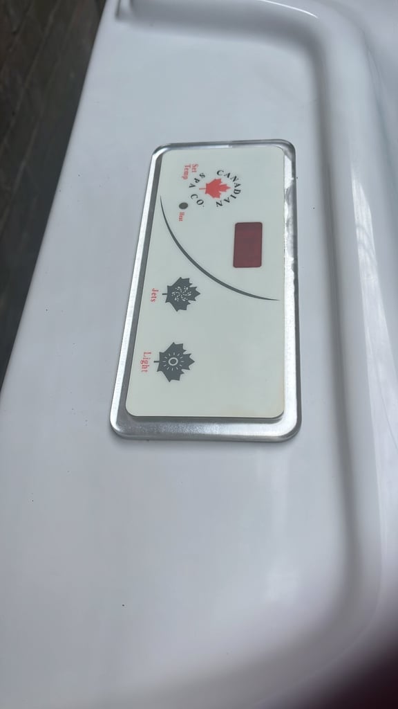 Canada spa hot tub with led lights and soundbar