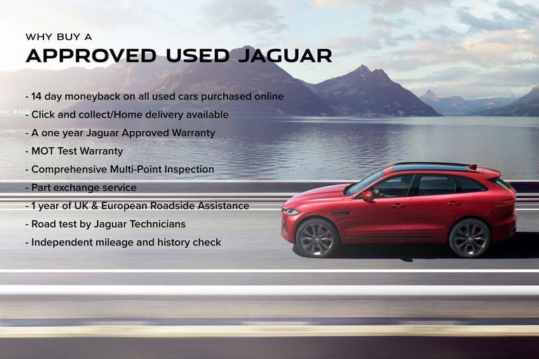 2024 Jaguar F-Pace 2.0 P250i R-Dynamic SE Black SUV 5dr Petrol Auto AWD Euro 6 (s/s) (250 ps) EST...