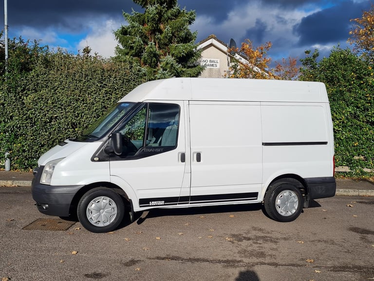 Truly Outstanding 2013 Ford Transit Short Wheel Base Semi High Roof Side Loading Door