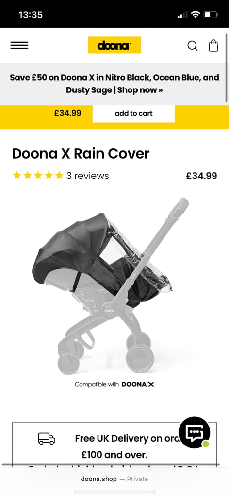 doona X & isofix