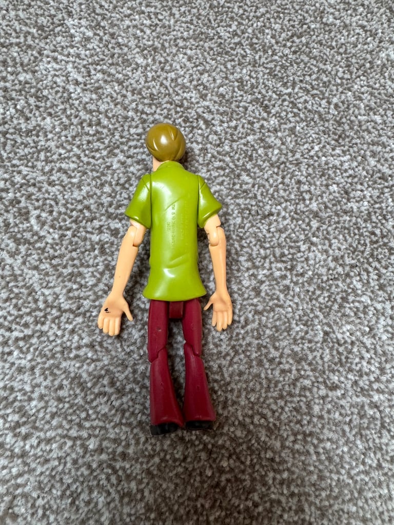 Vintage Scooby Doo money box, mystery machine van, dice roller DVD