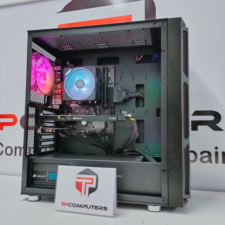 Gaming Computer PC Desktop Workstation | Ryzen 7 | 32GB RAM | 2TB