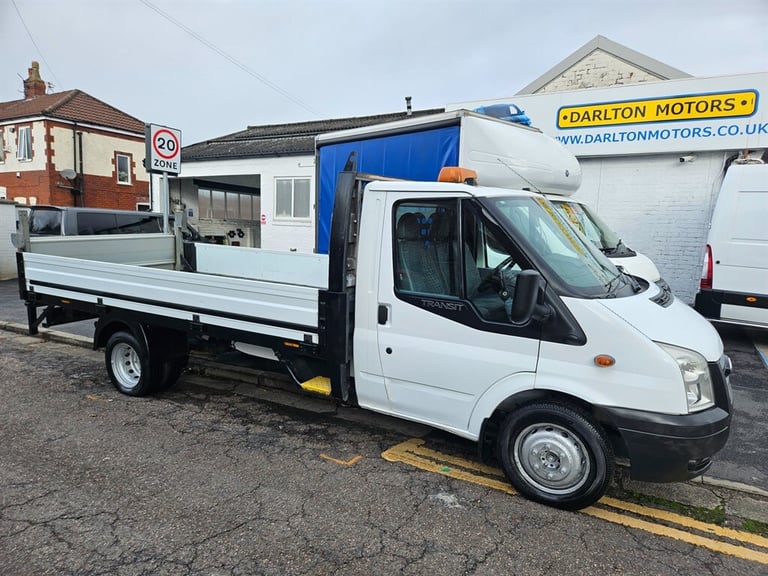 2013 Ford Transit 350 C/C DRW 13ft / Tailift  (58000) ( NO VAT) Chassis Cab Diesel Manual