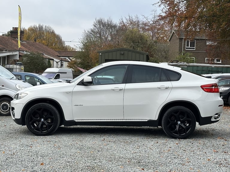 2011 BMW X6 3.0 xDrive40d Diesel Auto 4 Door Coupe White