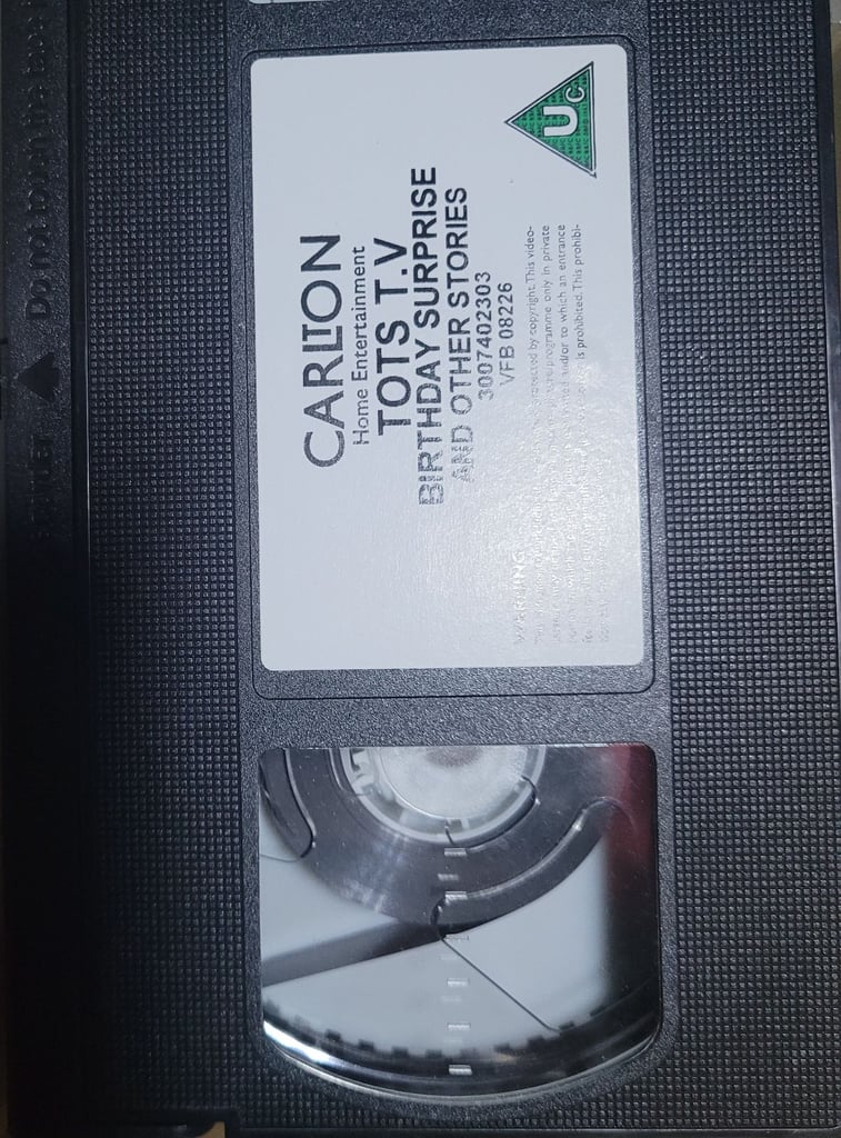 Vintage Tots TV VHS Birthday Surprise VHS 1999 Video Tape Gold Collection - Excellent Condition b13