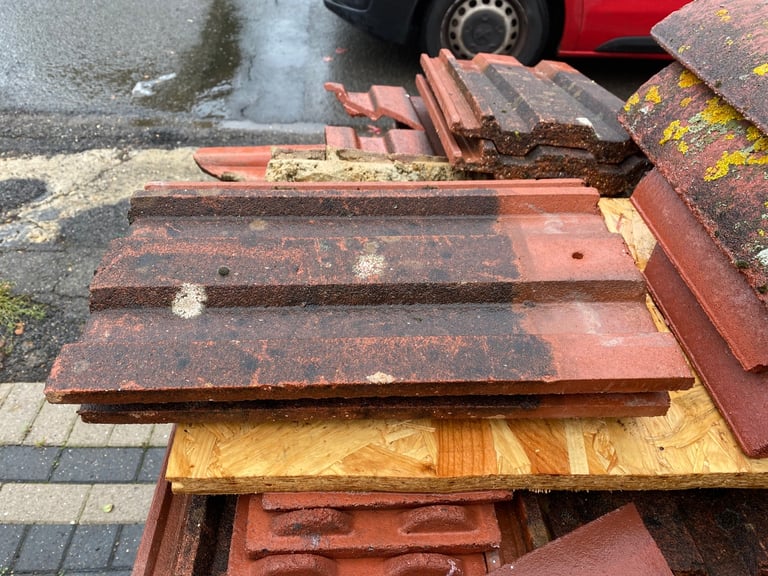 Marley Ludlow rustic red roof tiles 