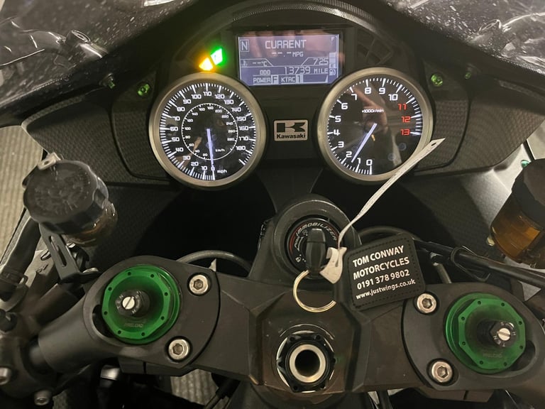 KAWASAKI ZZR1400 PERFORMANCE SPORT, 2019(19), 1 OWNER, 13,739 ,MILES