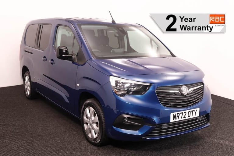 image for 2022(72) Vauxhall Combo LWB 1.2 SE 4 Seat Wheelchair Accessible Vehicle