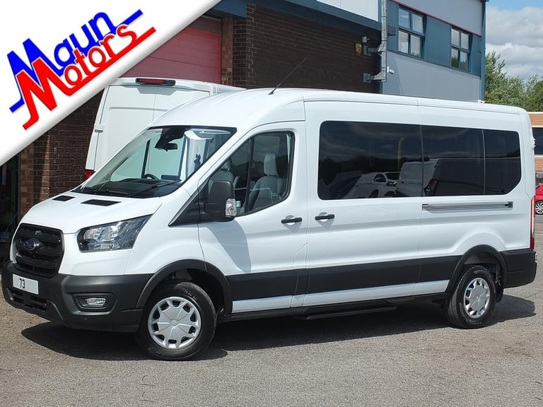 image for 2023 "73" Ford Transit T410 TDCi 165PS 10 Speed AUTOMATIC Trend 14 Seat Minibus