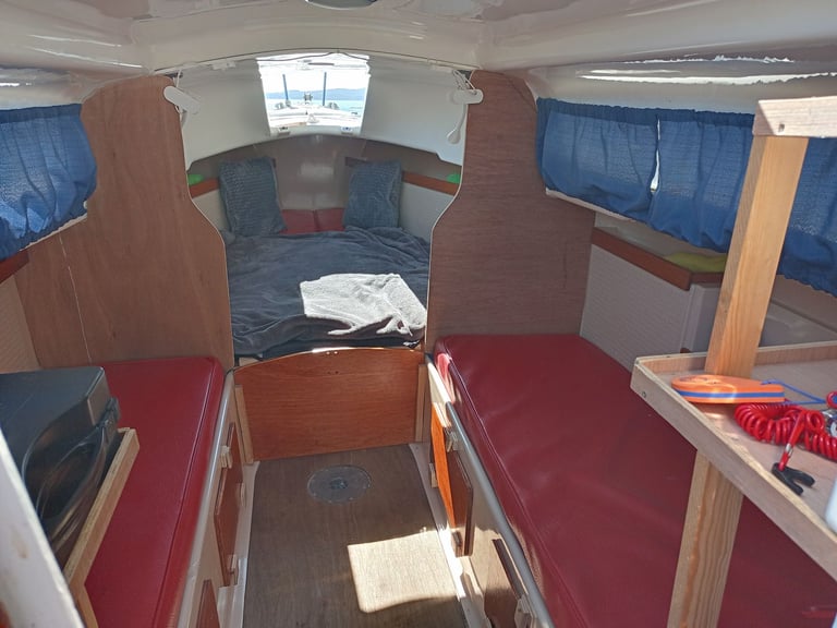 23ft Pandora Sailing Yacht with Road Trailer