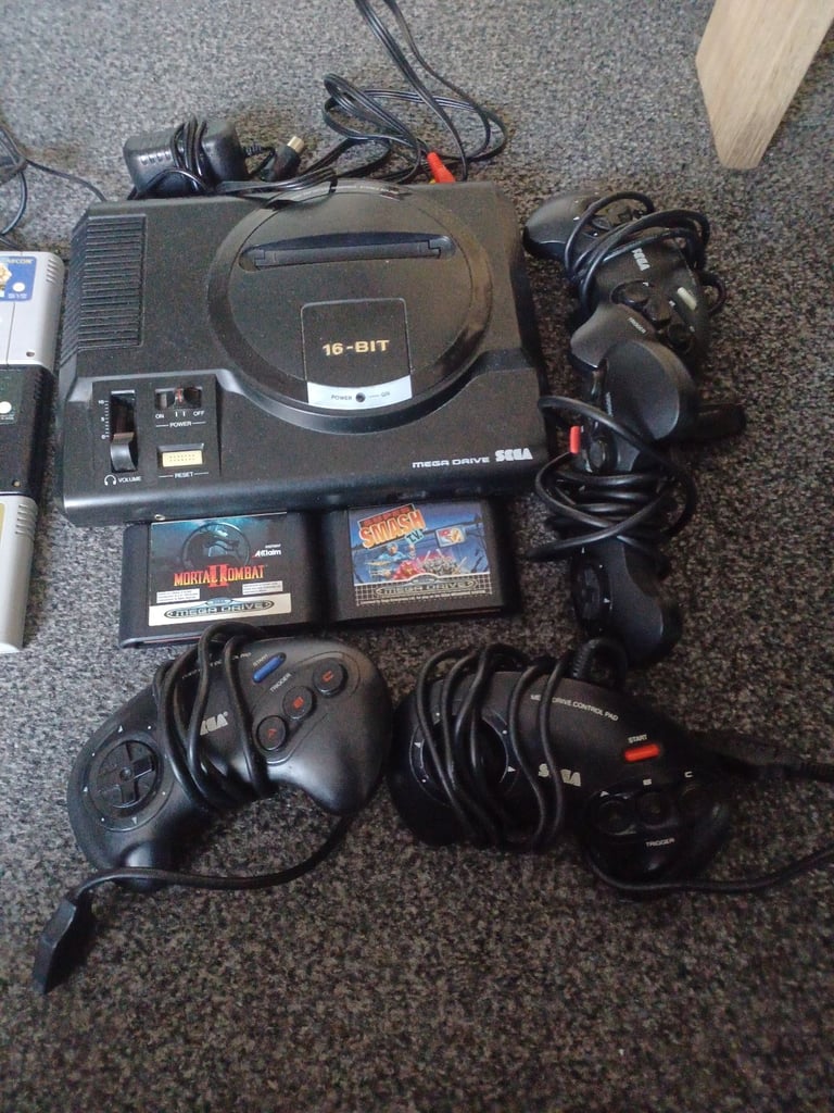 Snes and sega megadrive bundle