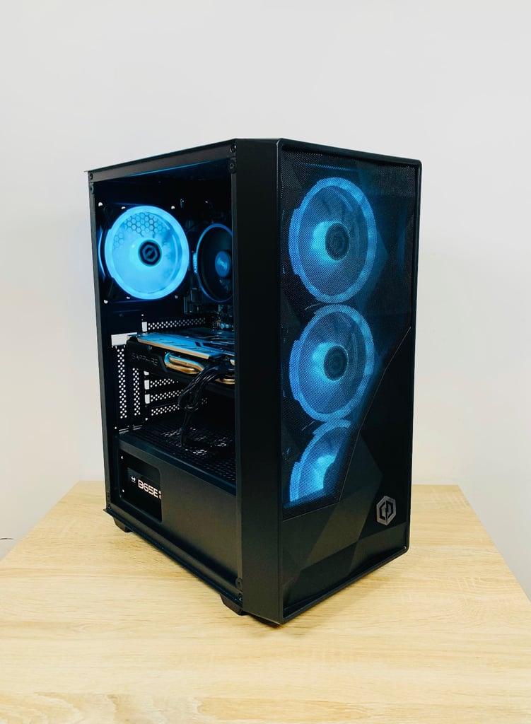 Ryzen 5 256GB SSD + 1000GB 16GB Ram UltraFast Gaming Pc Desktop Computer Radeon RX 8GB GFX
