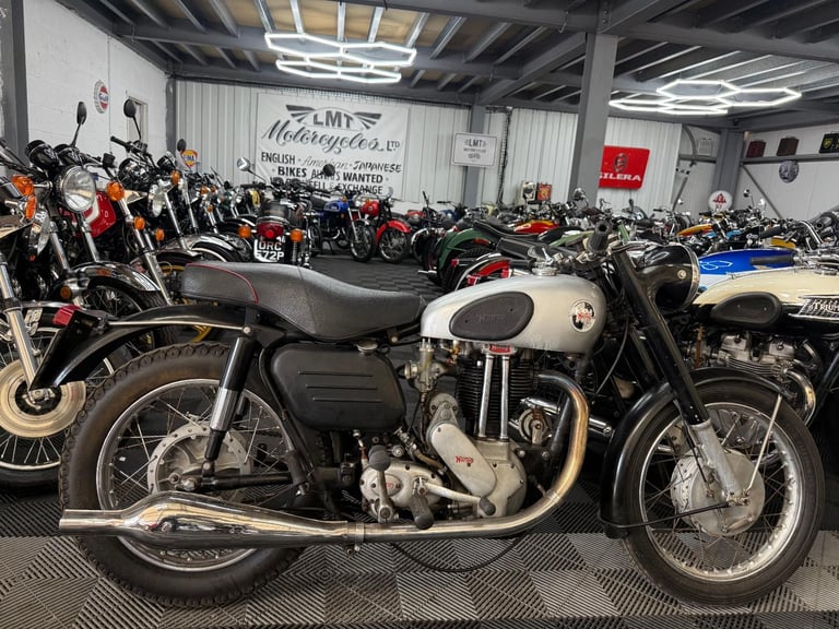 1955 Norton 19s 600cc, big thumper, lovely useable classic, px welcome 