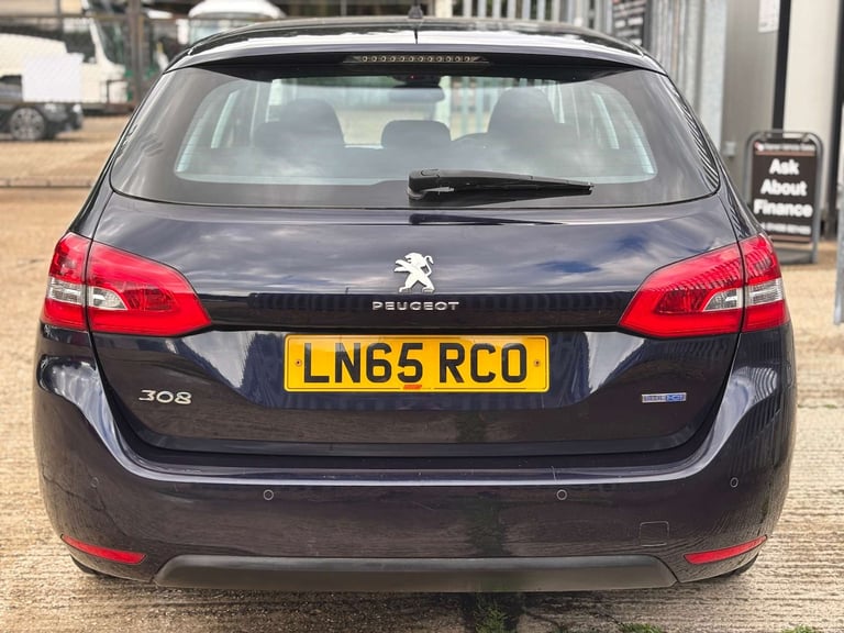 2015 Peugeot 308 1.6 308 Active SW Blue HDi S/S 5dr Estate Diesel Manual