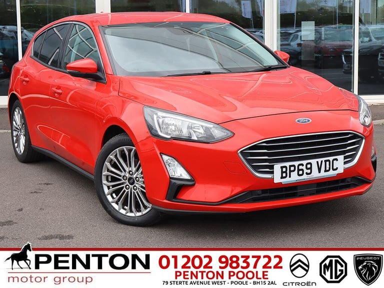 2019 Ford Focus 1.0T EcoBoost Titanium X Euro 6 (s/s) 5dr HATCHBACK Petrol Manual