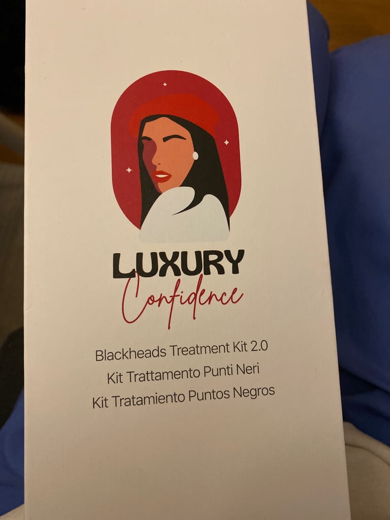 Blackhead treatment kit 2.0 luxury confidence 