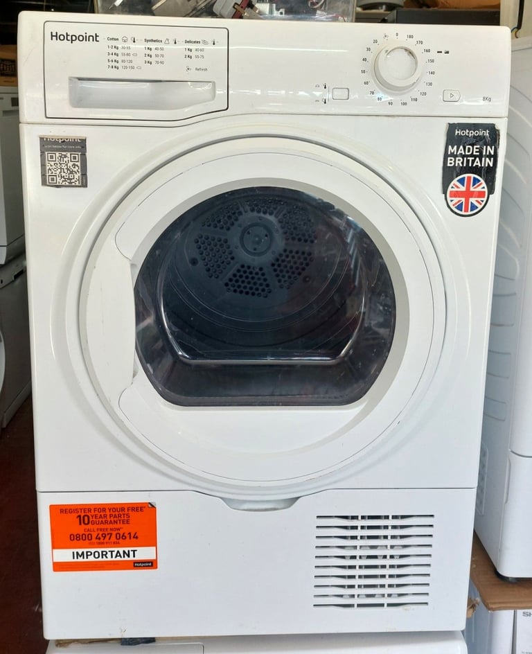 image for Hotpoint 8kg Condenser Tumble Dryer- 3 Months Warranty